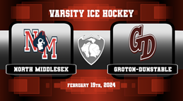 Navigate to GDRHS Varsity Ice Hockey at North Middlesex 2/19/24
