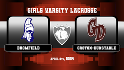 Navigate to GDRHS Girls Varsity Lacrosse vs. Bromfield 4/8/24