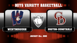 Navigate to Boys Varsity Basketball vs. Westborough 1/21/25