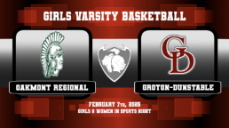 Navigate to Girls Varsity Basketball vs. Oakmont - Girls & Women in Sports Night - 2/7/25