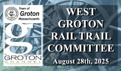 Navigate to West Groton Rail Trail Committee 8/28/25 via Internet Conference