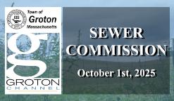 Navigate to Groton Sewer Commission 10/1/25 via Internet Conference