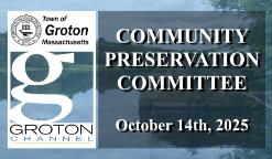 Navigate to Community Preservation Committee 10/14/25