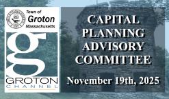 Navigate to Capital Planning Advisory Committee 11/19/25 via Internet Conference