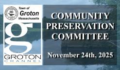 Navigate to Community Preservation Committee 11/24/25