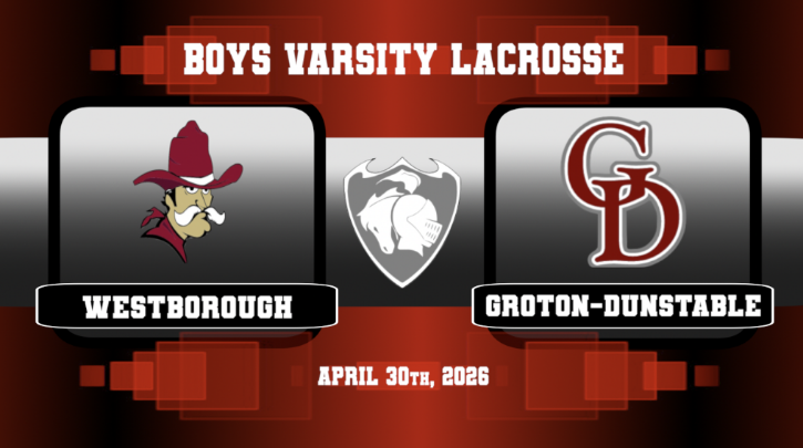 Thumbnail image for GDRHS Boys Varsity Lacrosse vs. Westborough 4/30/26