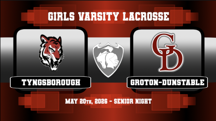 GDRHS Girls Varsity Lacrosse vs. Tyngsborough 5/20/26 - Senior Night