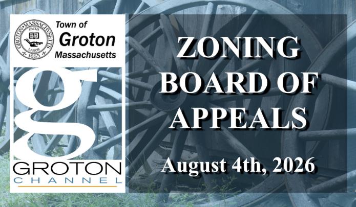 Zoning Board of Appeals 8/4/26