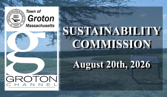 Sustainability Commission 8/20/26 via Internet Conference