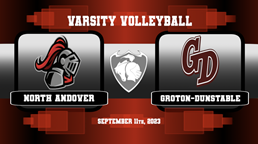 Navigate to GDRHS Girls Varsity Volleyball vs. North Andover 9/11/23