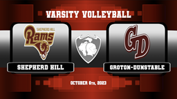 Navigate to GDRHS Girls Varsity Volleyball vs. Shepherd Hill 10/6/23