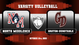 Navigate to GDRHS Girls Varsity Volleyball at North Middlesex 10/10/23
