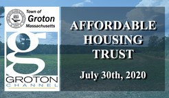 Navigate to Groton Affordable Housing Trust 7/30/20 via Internet Conference