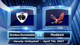 Navigate to GDRHS Varsity Volleyball vs. Hudson 4/7/21