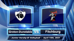 Navigate to GDRHS Junior Varsity-B Volleyball vs. Fitchburg 4/15/21