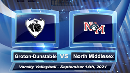 Navigate to GDRHS Varsity Volleyball vs. North Middlesex 9/14/21