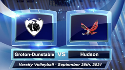 Navigate to GDRHS Varsity Volleyball vs. Hudson 9/28/21
