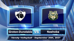 Navigate to GDRHS Varsity Volleyball vs. Nashoba Regional 9/30/21