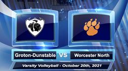 Navigate to GDRHS Varsity Volleyball vs. Worcester North 10/20/21