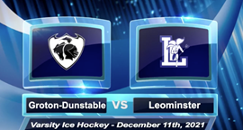 Navigate to GDRHS Varsity Ice Hockey vs. Leominster 12/11/21