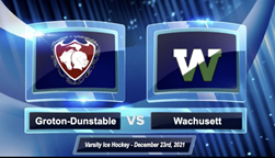 Navigate to GDRHS Varsity Ice Hockey vs. Wachusett 12/23/21