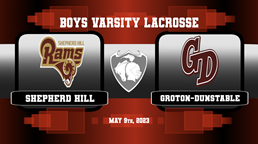 Navigate to GDRHS Boys Varsity Lacrosse vs. Shepherd Hill 5/9/23