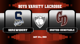 Navigate to GDRHS Boys Varsity Lacrosse vs. Shrewsbury 5/10/23
