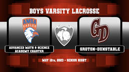 Navigate to GDRHS Boys Varsity Lacrosse vs. Advanced Math & Science Academy 5/12/23