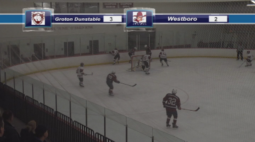 Thumbnail image for GDRHS Varsity Ice Hockey vs. Westborough 2/10/16